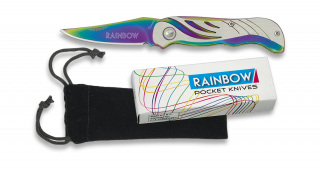 MA02147 ALBAINOX Couteau papillon Rainbow Albainox MA02147 : Vente